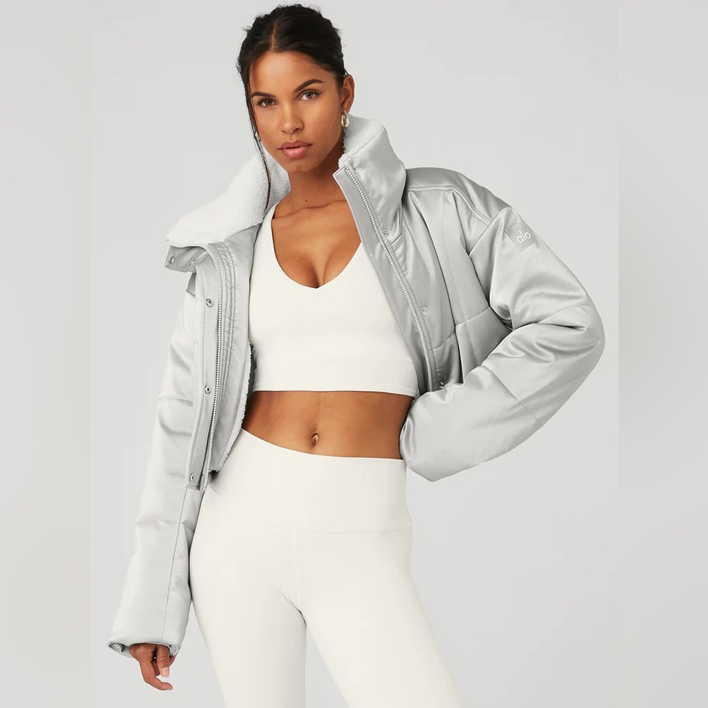 NWT Alo Orion Cropped Puffer